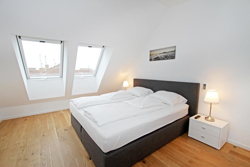 Christiano Apartments Hauptbahnhof | Contactless Check-In 비엔나 객실 사진